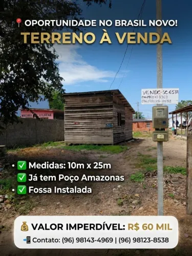 Terreno à venda