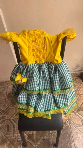 Vestido de Quadrilha Brasil 