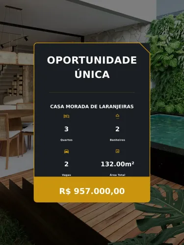 Casa em Morada de Laranjeiras: conforto, modernidade e qualidade de vida!