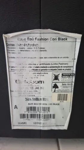 Cama box baú solteiro