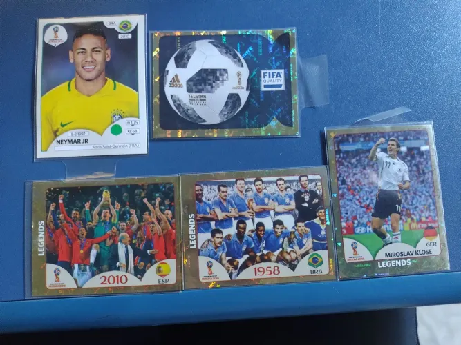 Figurinhas copa 2018