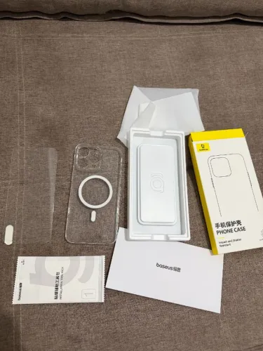Case Baseus Iphone 15 Pro Max (NÃO AMARELA)