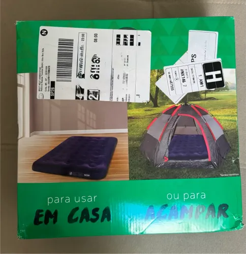 Colchão inflável casal