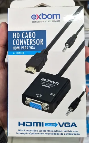 CONVERSOR DE SINAL HDMI P/VGA REF: CC-HV100/CC