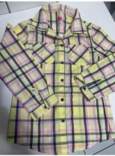 Camisa xadrez menina 