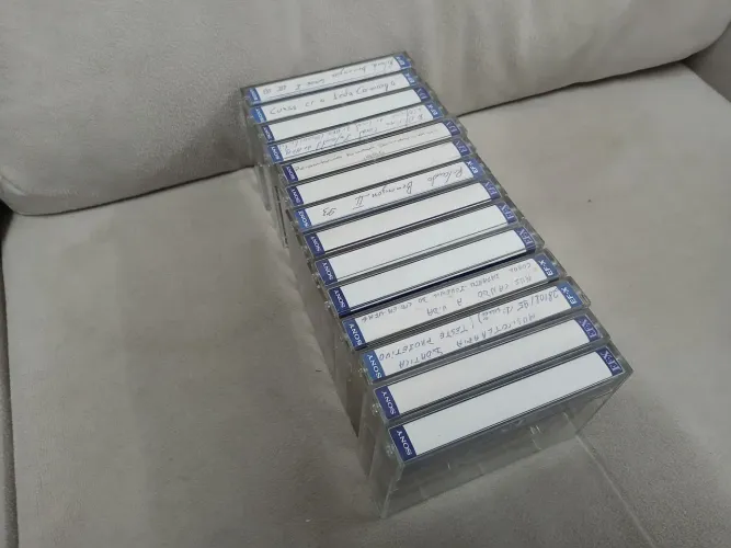 Lote de Fitas K7 Sony EFX