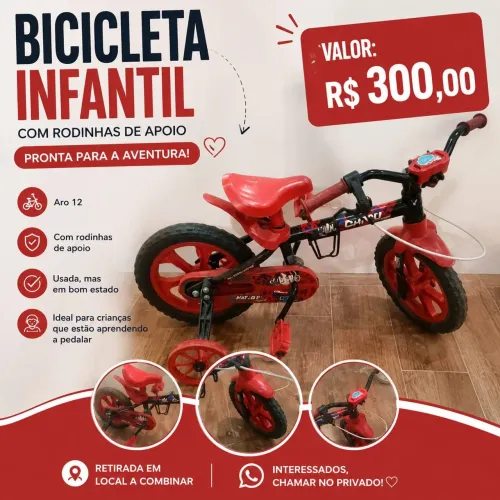 Bicicleta infantil 