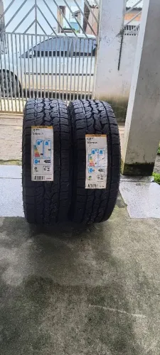 Vende-se dois pneus Aro 15 , Dunlop.