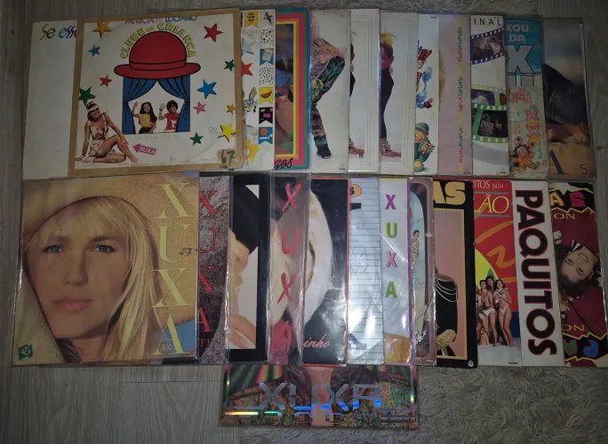 LPs da Xuxa (26 unidades)