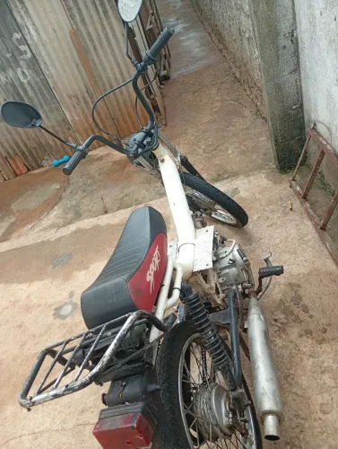 Mobilete Caloi ano 1994 com motor da Sundown Web 100