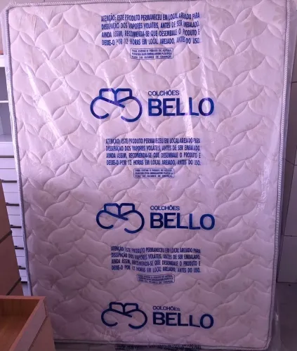 Colchão D33-14 da Bello NOVO lacrado tamanho Solteiro