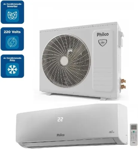 Ar-Condicionado Split HW Inverter Philco PAC12FB 12.000 BTUs R-32 Só Frio 220V