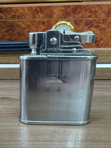 Isqueiro Omega Super Lighter Japão vintage 1955