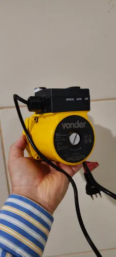Pressurizador de água chuveiro Vonder