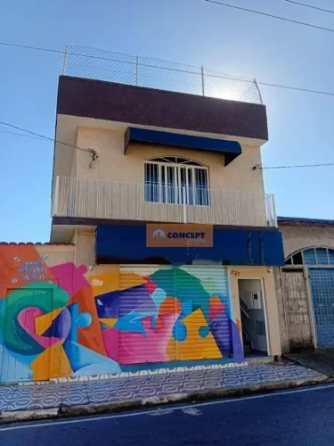 Sobrado com 1 dormitório para alugar, 77 m² por R$ 1.864,05/mês - Vila Amorim - Suzano/SP