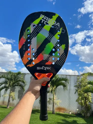 Raquete Shark Predator Pro 2025 - NOVO