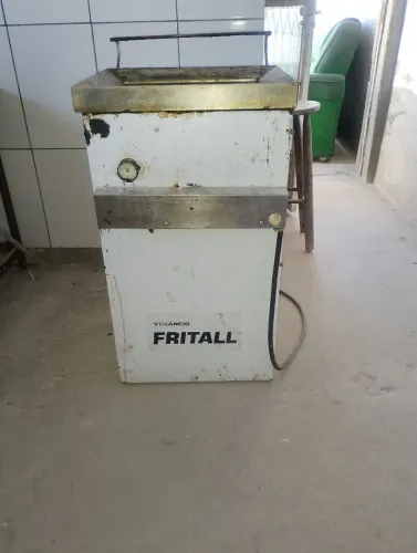 Fritadeira industrial a gás