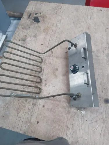 Cabeçote E Resistência C/termostatos 8000w 220v Água E Óleo Inox 220v