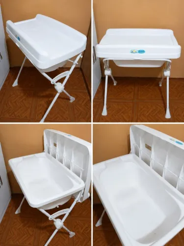 Banheira de bebê com Trocador