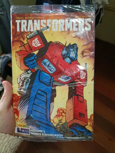 Transformers vol 1 lacrado panini