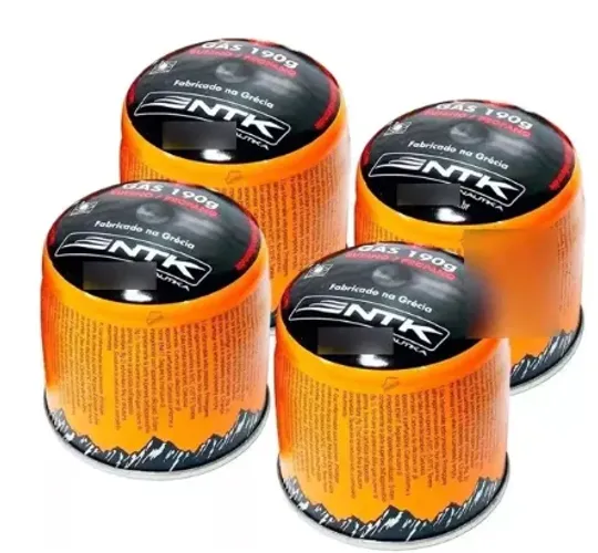 Kit 4 cartuchos de gás - Nautika