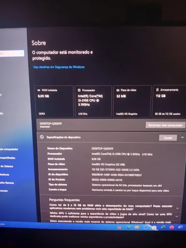 Vendo pc excelente custo benefício leia a descrição