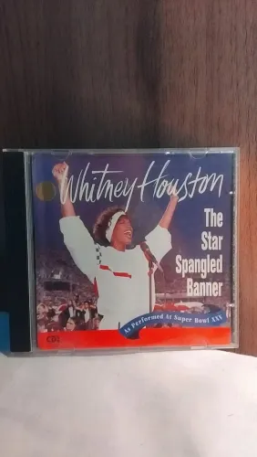 CD Single Whitney Houston The Star Spangled Banner Importado EUA