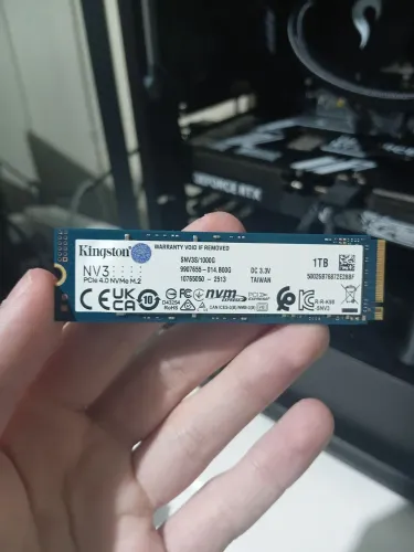 SSD 1TB Kingston Nvme Pcie 4.0