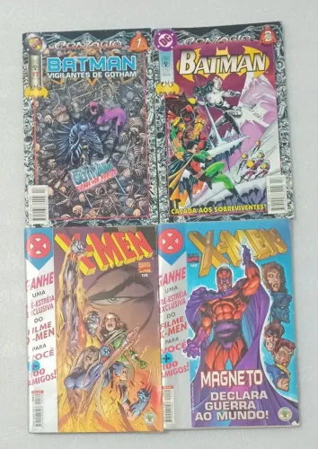 Gibis Marvel e DC 