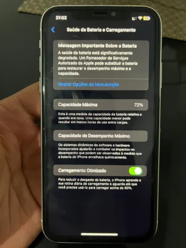 iPhone 11 Branco 64GB - Câmera Traseira Original (Leia a descrição)