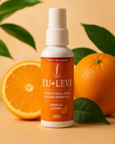 EU+LEVE Spray Relaxante 50ml - Leveza e Equilíbrio | Aroma de Laranja ?