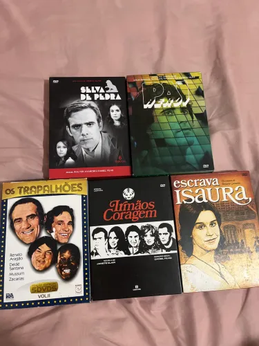 Lote de coletâneas de DVDs