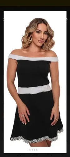 Vestido curto atacado lote 10 peças