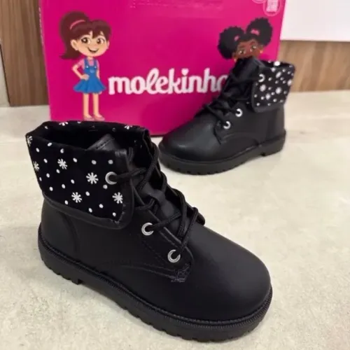 Bota infantil Molekinha TAM 18 nova na caixa