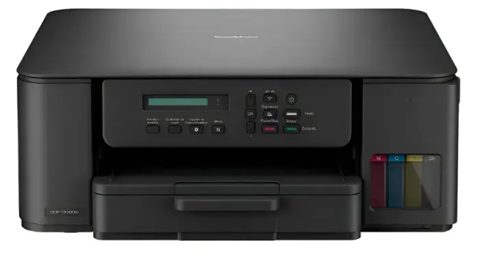 Impressora Multifuncional Brother Dcpt530dw Tank Wifi Bivolt Preta 110/127v