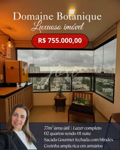 Apartamento Alto Padrão com 02 quartos para venda no Bairro Jardim Iraja - Condomínio Doma