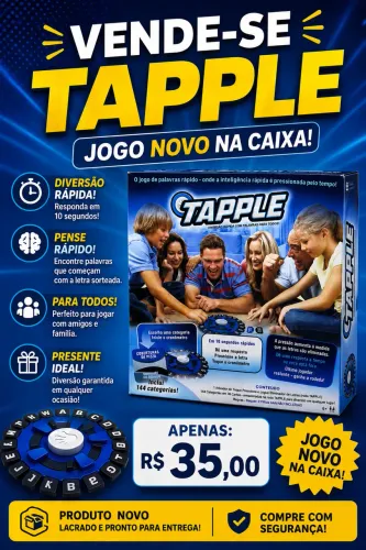 Vendo jogo Tapple - NOVO