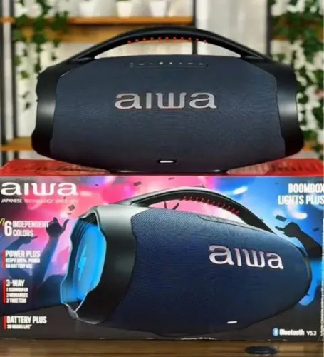 BOOMBOX AIWA LIGHTS PLUS LACRADA ZERO