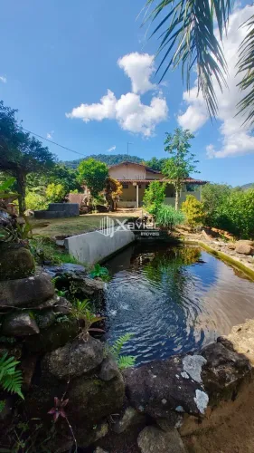 Sítio 45.000m² em Pau Dóleo Guarapari ES com casa 5 quartos, piscina, lago, tanques de pei