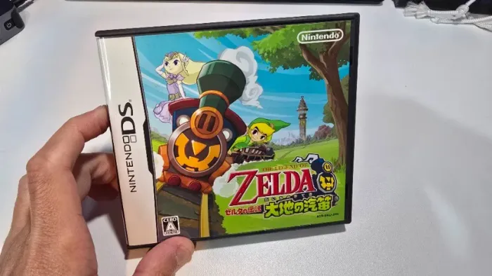 The Legend of Zelda Spirit Tracks Nintendo DS original japones completo na caixa