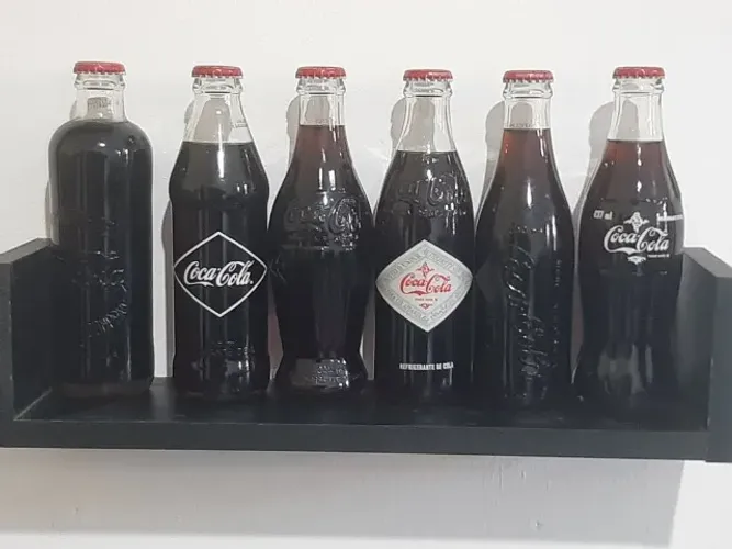 Coca-cola Retro 2013 Kit Com 6 Garrafas 250ml