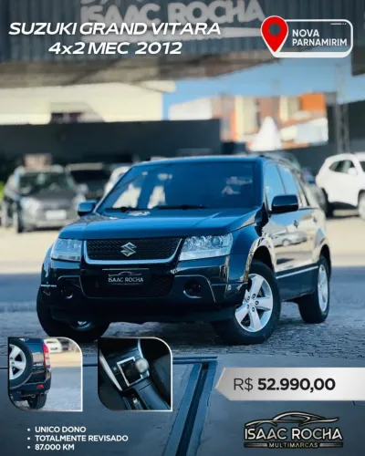 Suzuki Grand Vitara 2.0 16V 4x2/4x4 5P Mec. 2012