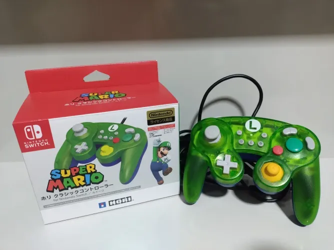 Controle Para Nintendo Switch Luigi