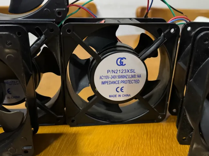 Micro Ventilador Cooler Ventoinha 120x120x38 110/220v Bivolt 