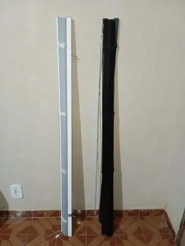 Kit 2 Cortinas Persianas Novas 1,20x1,150 P/Escritório/Loja/Etc. (Melhor Preço)