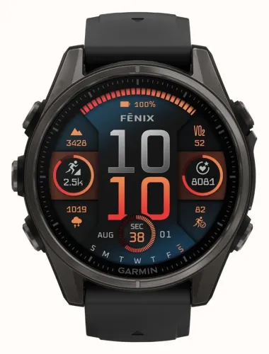 Relógio Garmin Fenix 8 43mm amoled Saphira