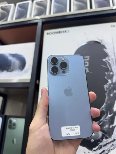 IPHONE 13 PRO 128GB 5G BLUE SEMI NOVO PROMOÇÃO JUNHO