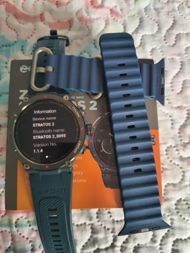 Relógio Zeblaze stratos 2 GPS satelite