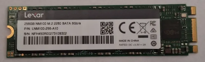 SSD M.2 256GB 2280 SATA NM100