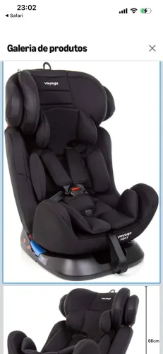 Cadeira automotiva 0-36kg
